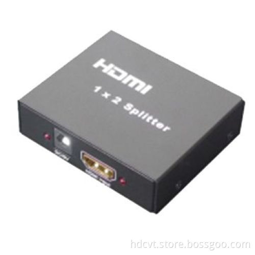 1 x 2 HDMI Splitters, Support 3D (HDCP) (HDMI 3D), Up to 225MHz Operating Frequency